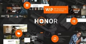 Honor - Multi-Purpose Shooting Club & Weapon Store WordPress Theme + Elementor