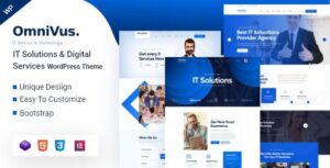 Omnivus - IT Solutions & Services WordPress Theme