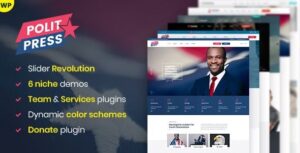 Politpress - Multipurpose Political WordPress Theme