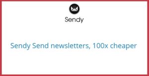 Sendy Send newsletters 100x cheaper