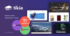 Tikie - Book Store WooCommerce WordPress Theme