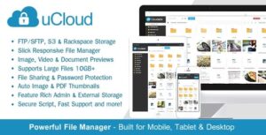 uCloud - File Hosting Script - Securely Manage