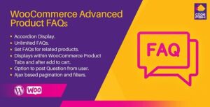 WooCommerce FAQ - Product FAQs