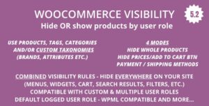 Woocommerce Visibility