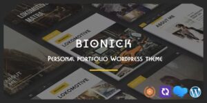 Bionick - Personal Portfolio WordPress Theme