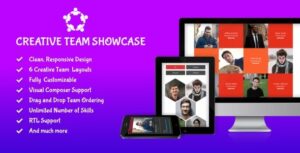 Creative Team Showcase - Team Member Showcase WordPress Plugin & Team Editor