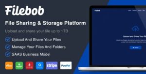 Filebob - File Sharing And Storage Platform (SAAS)