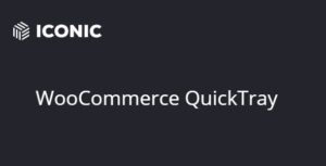 WooCommerce QuickTray