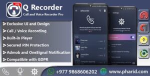 Qrecorder - all and Voice Pro Beautiful UI