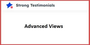 Strong Testimonials Advanced Views