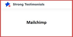 Strong Testimonials Mailchimp