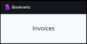 Booknetic Invoices