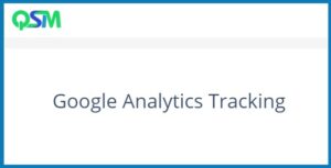 QSM Google Analytics Tracking