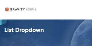 GravityWP List Dropdown