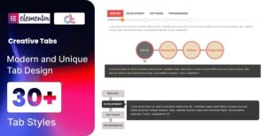 Creative Tabs - addon for elementor