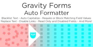 Gravity Forms Auto Formatter