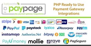 PayPage - PHP ready to use Payment Gateway Integrations