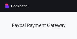 Paypal payment gateway for Booknetic