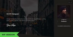 Resumo - Personal Portfolio WordPress Theme