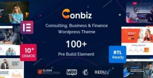 Conbiz - Business & Consulting WordPress Theme