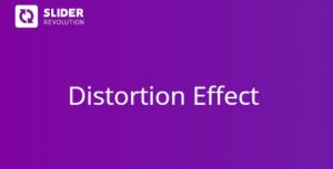 Slider Revolution Distortion Effect