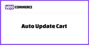 Auto Update Cart for WooCommerce