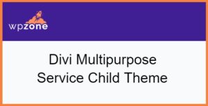 Divi Multipurpose Service Child Theme