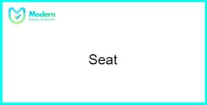 Modern Events Calendar Seat