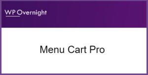 Menu Cart Pro