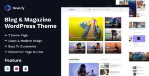 Newsify - Modern Magazine WordPress Theme