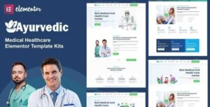 Ayurvedic - Medical Healthcare Elementor Template Kits