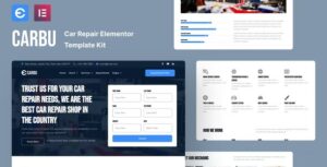 Carbu - Car Repair Elementor Template Kit