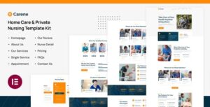 Carene - Home Care & Private Nursing Services Template Kit