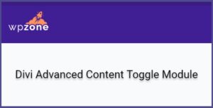 Divi Advanced Content Toggle Module