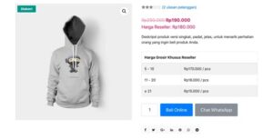 Woocommerce Harga Reseller - WordPress Plugin