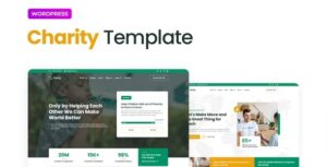 Harity - Fundraising Charity Elementor Template Kit