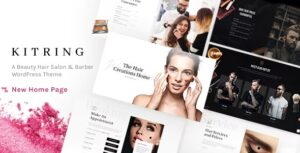Kitring - A Beauty & Hair Salon WordPress Theme