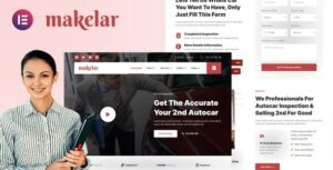 Makelar - Autocar Inspection Services Elementor Template Kit