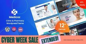 Medicoz - Clinic & Pharmacy WordPress Theme