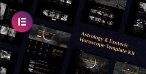 Mystik - Astrology & Esoteric Horoscope Elementor Template Kit