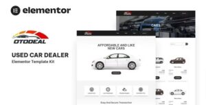 Otodeal - Used Car Dealer Elementor Template Kit