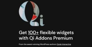 Qi Addons For Elementor Premium