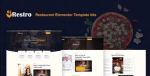 Restro - Restaurant Elementor Pro Template Kit