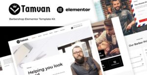 Tamvan - Barbershop Elementor Template Kit