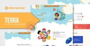 Terra - Child Care & Kindergarten Elementor Template Kit