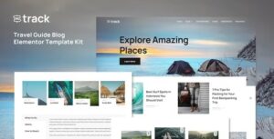 Track - Travel Guide Blog Elementor Template Kit