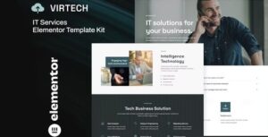 VirTech - IT Services Elementor Template Kit