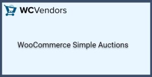 WC Vendors WooCommerce Simple Auctions