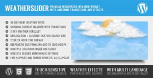 WeatherSlider WP