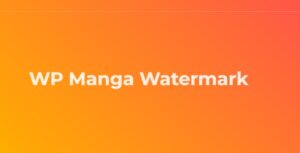 WP Manga - Watermark